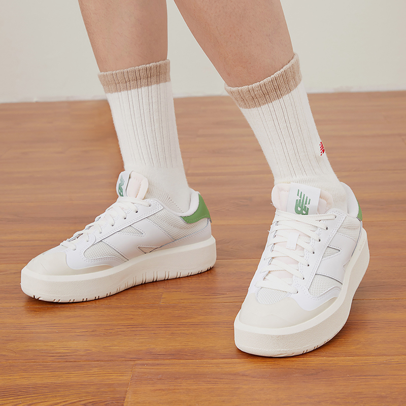 New Balance/NB正品新款男女轻便透气耐磨厚底运动板鞋CT302OG