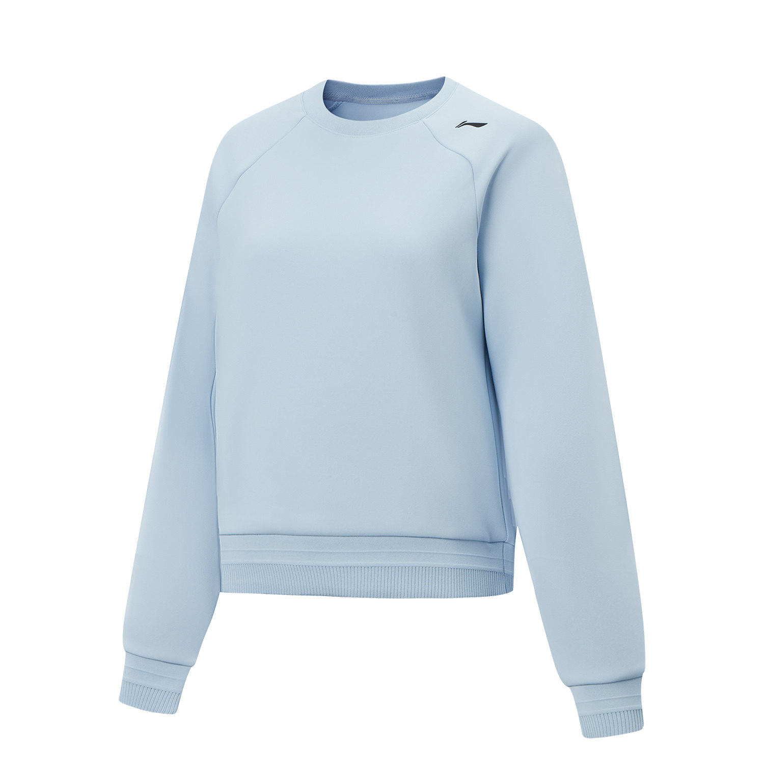 李宁正品健身系列女子时尚休闲运动训练圆领卫衣套头衫AWDW340