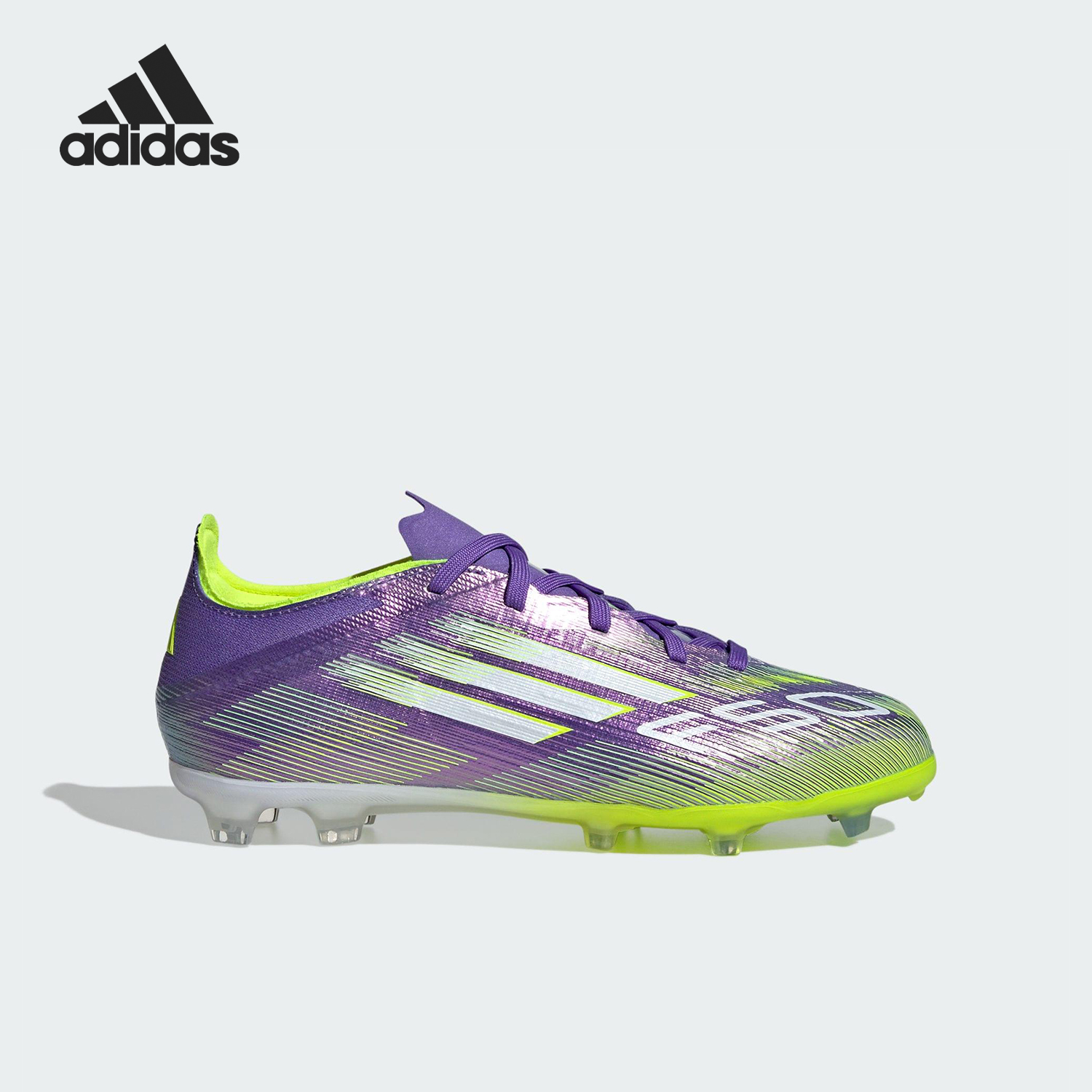 Adidas/阿迪达斯正品F50 ELITE FG儿童运动时尚系带足球鞋JH7714