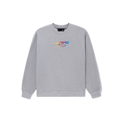 李宁星球大战联名系列男女同款加绒保暖宽松套头卫衣AWDRD57