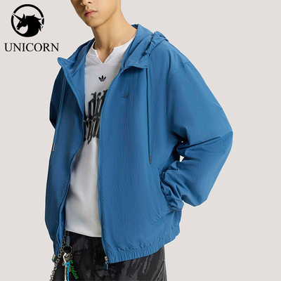 Adidas/阿迪达斯官方正品三叶草男士宽松日常休闲潮流外套KT3036