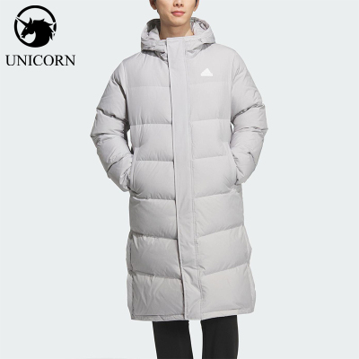Adidas/阿迪达斯正品LONG DOWN JACKET2男女保暖长款羽绒服KQ5537