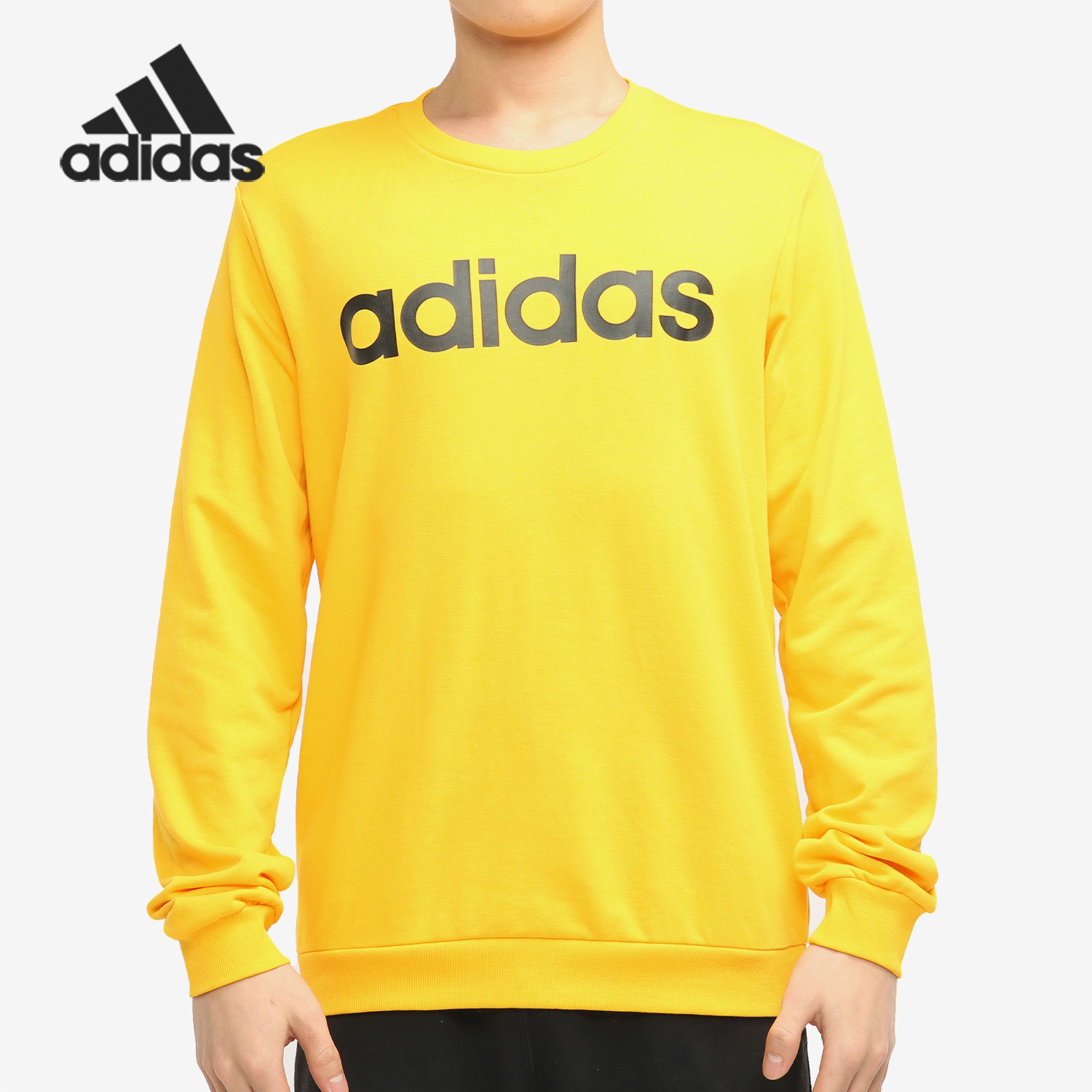 Adidas/阿迪达斯正品当季男子新款运动服上衣套头卫衣GP4874