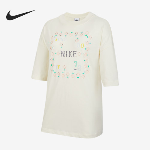 Nike/耐克正品夏季大童圆领宽松运动休闲透气短袖II0469-047