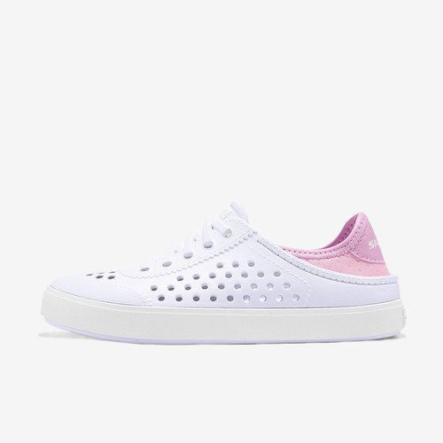 Skechers斯凯奇正品kids大童一脚蹬低帮休闲运动凉鞋308201L-WPK