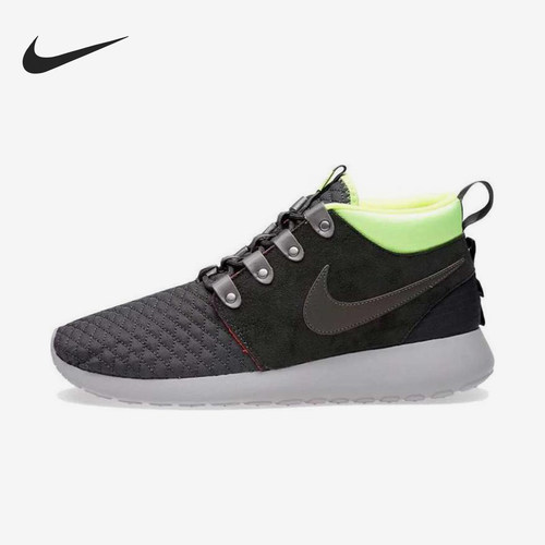 Nike耐克正品Roshe Run男款中帮运动休闲耐磨跑步鞋615601-007