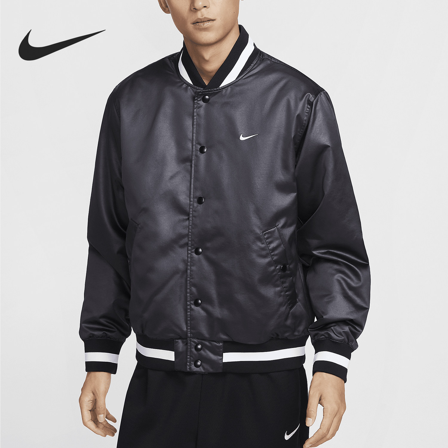 Nike/耐克正品DNA Therma-FIT男士休闲篮球外套FZ0663-010