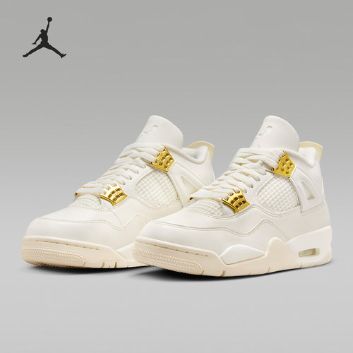 Nike/耐克正品Air Jordan 4 Retro 复刻女士运动鞋AQ9129-170