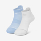 浅口运动袜两双装 Skechers 女士简约经典 2024夏季 斯凯奇正品
