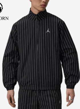 Nike/耐克正品JORDAN新款男黑白色训练经典夹克外套IR6302-010