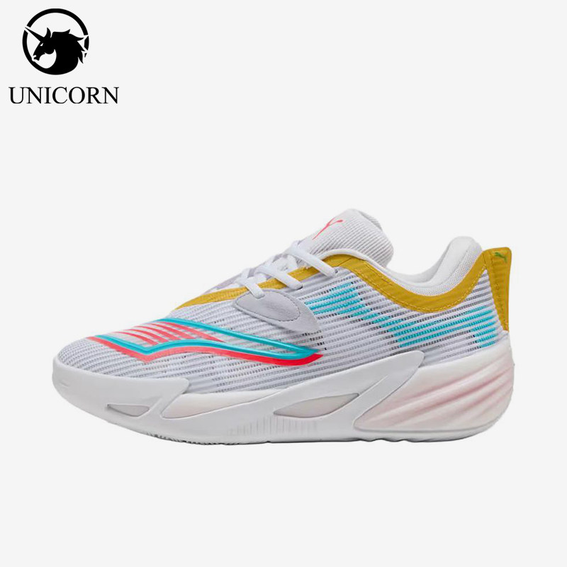 Puma/彪马正品ALLPRONITRO2男女白色高帮经典实战篮球鞋312839-01