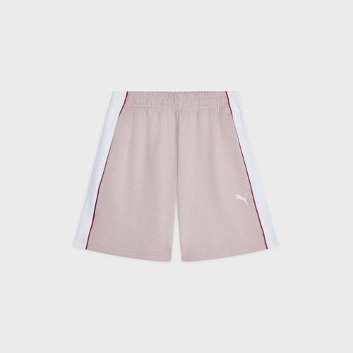 Puma彪马正品T7生活系列女士抽绳系带撞色运动休闲短裤639800-49
