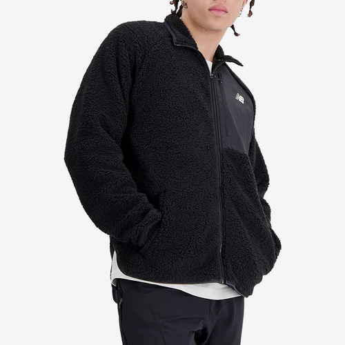 New Balance新百伦正品Q Speed男士立领拉链长袖夹克MJ33285-BK