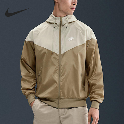 Nike/耐克正品男士休闲轻薄舒适连帽拉链运动夹克外套DA0002-297