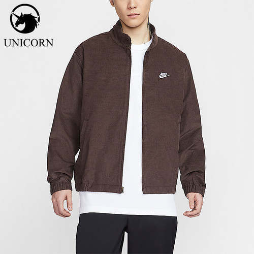Nike/耐克正品2026春季款男士日常立领刺绣运动外套IR0105-237