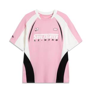 潮流运动休闲短袖 李宁正品 时尚 LPL联名系列男女同款 T恤AHSV705