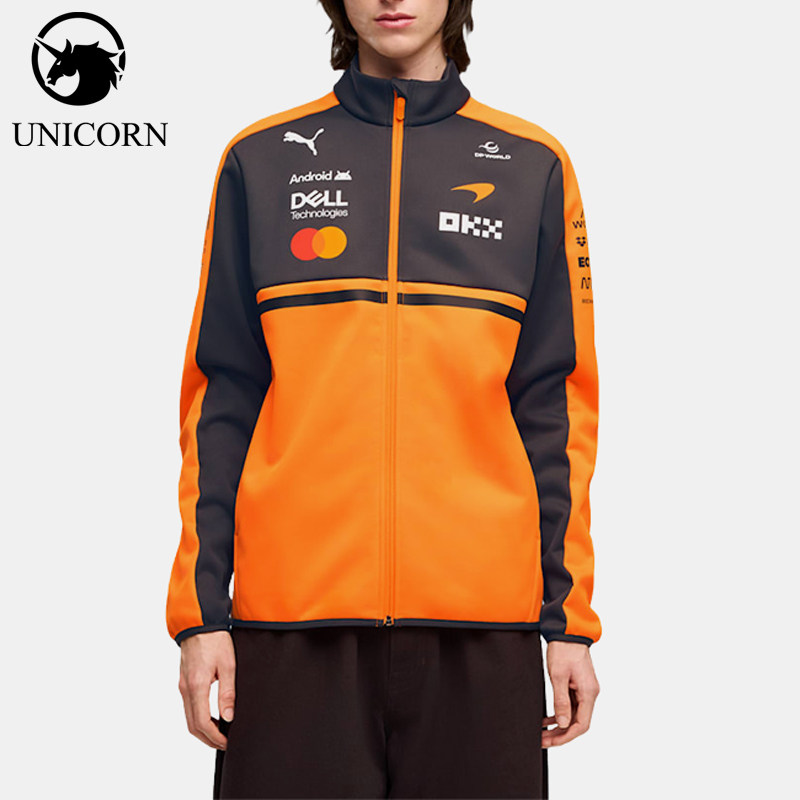 Puma/彪马正品2026男士休闲加绒软壳复刻经典车迷外套713948-01