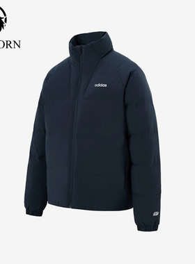 Adidas/阿迪达斯正品冬季男士立领复古经典轻盈保暖羽绒服KC4634