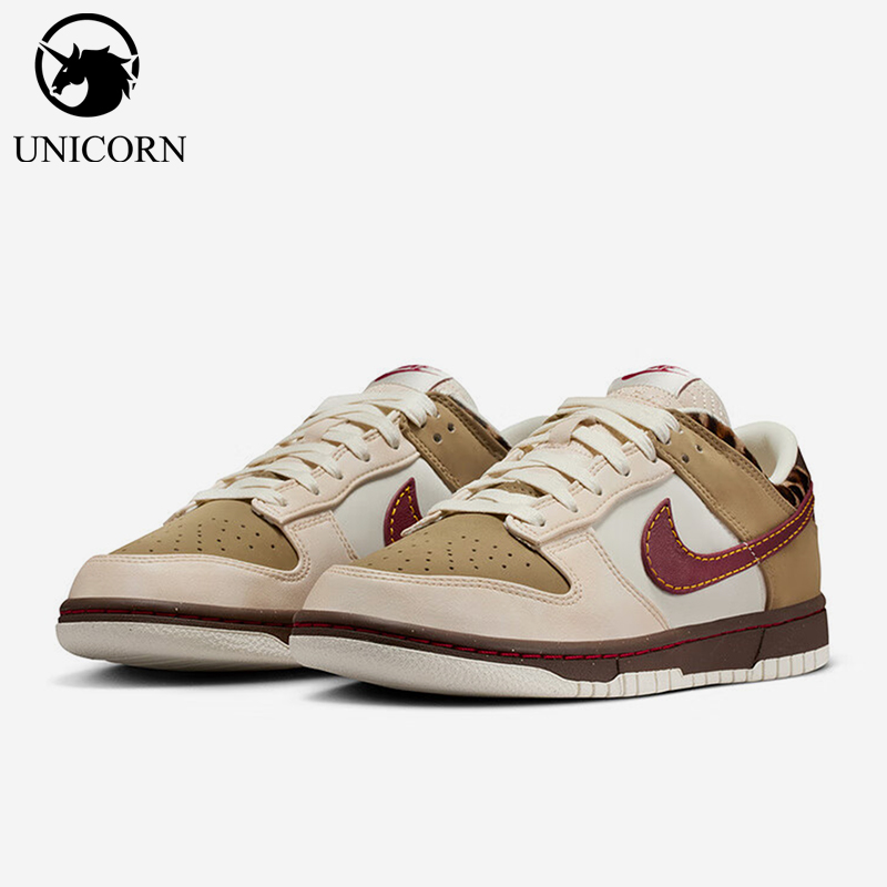 Nike/耐克正品DUNK LOW女士耐磨拼接休闲运动轻便板鞋IM6687-262