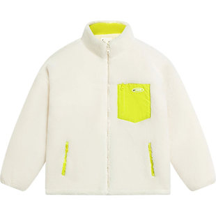 系列摇粒绒立领外套YWDQ274 男女小大童运动时尚 Lining 李宁正品