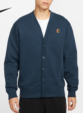 Nike/耐克正品Court Fairway男士长袖针织休闲运动开衫IM9362-478