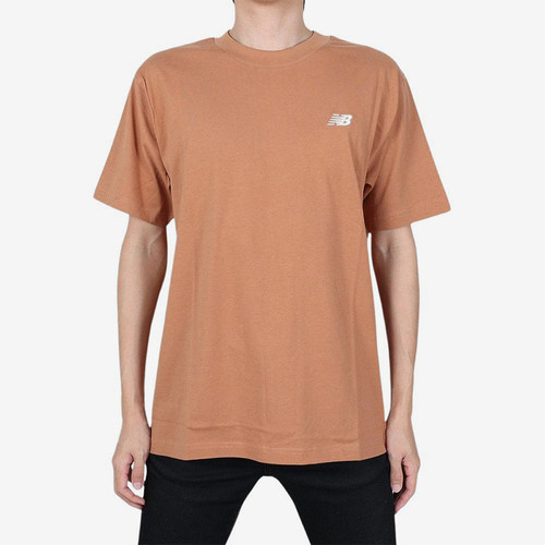 New Balance新百伦正品男款圆领印花休闲运动短袖T恤MT41509-WUT