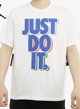 Nike/耐克正品夏季新款男子潮流印花运动休闲短袖T恤CK2784
