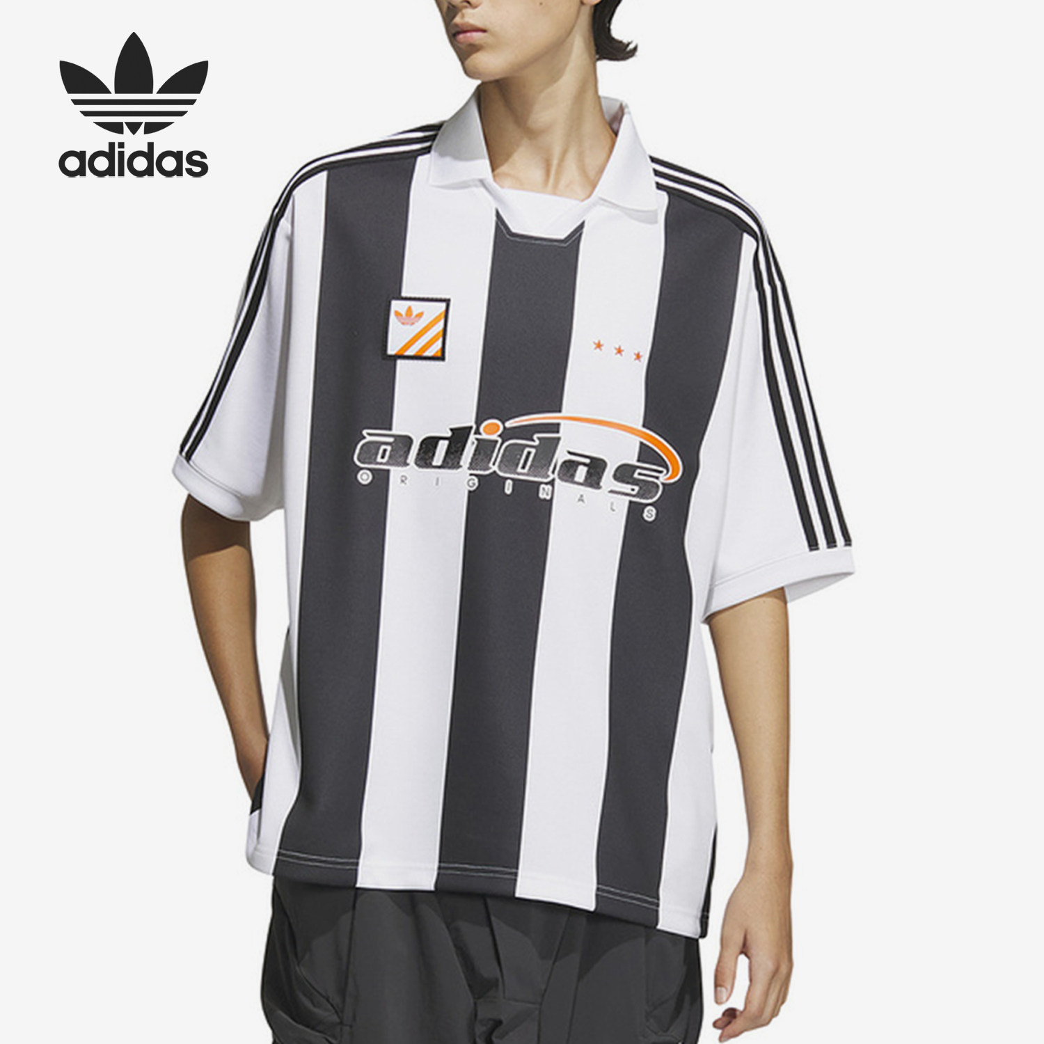 Adidas/阿迪达斯正品三叶草男士复古休闲宽松运动短袖IW6306,运动服/休闲服装,运动T恤,淘宝优惠券,粉丝福利购,淘宝优惠卷