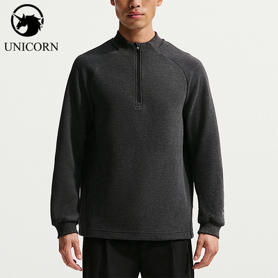 Nike/耐克正品2026男士日常立领针织耐穿高尔夫套头衫IB0304-010