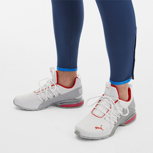 Puma/彪马官方正品AXELION男士透气缓震运动耐磨低帮经典跑步鞋