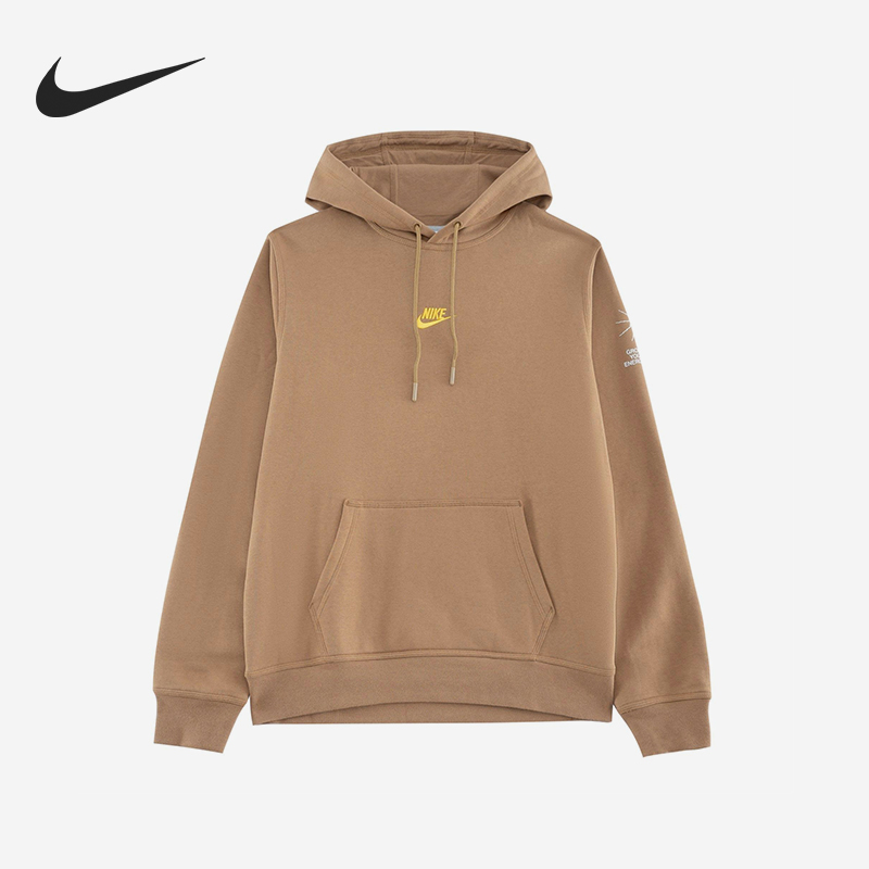 Nike/耐克正品秋冬男女加绒针织宽松连帽保暖日常卫衣FV8589-288