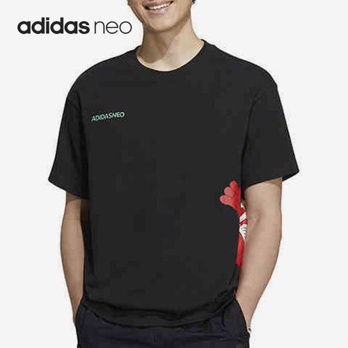Adidas/阿迪达斯正品neo 当季新款男女运动耐磨短袖HM9943