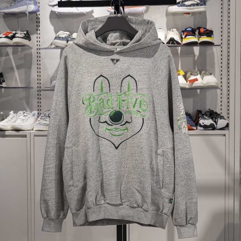 李宁正品反伍BADFIVE少不入川男子宽松运动休闲连帽卫衣AWDSJ09-3