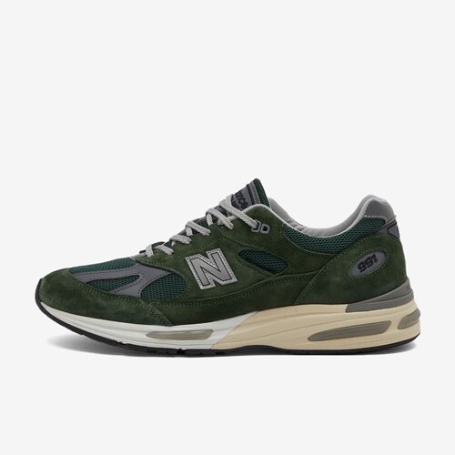New Balance新百伦正品NB 991 V2男女同款低帮跑步鞋U991GR2