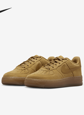 Nike/耐克正品AIR FORCE 1 GS女子大童运动板鞋HQ7476-700