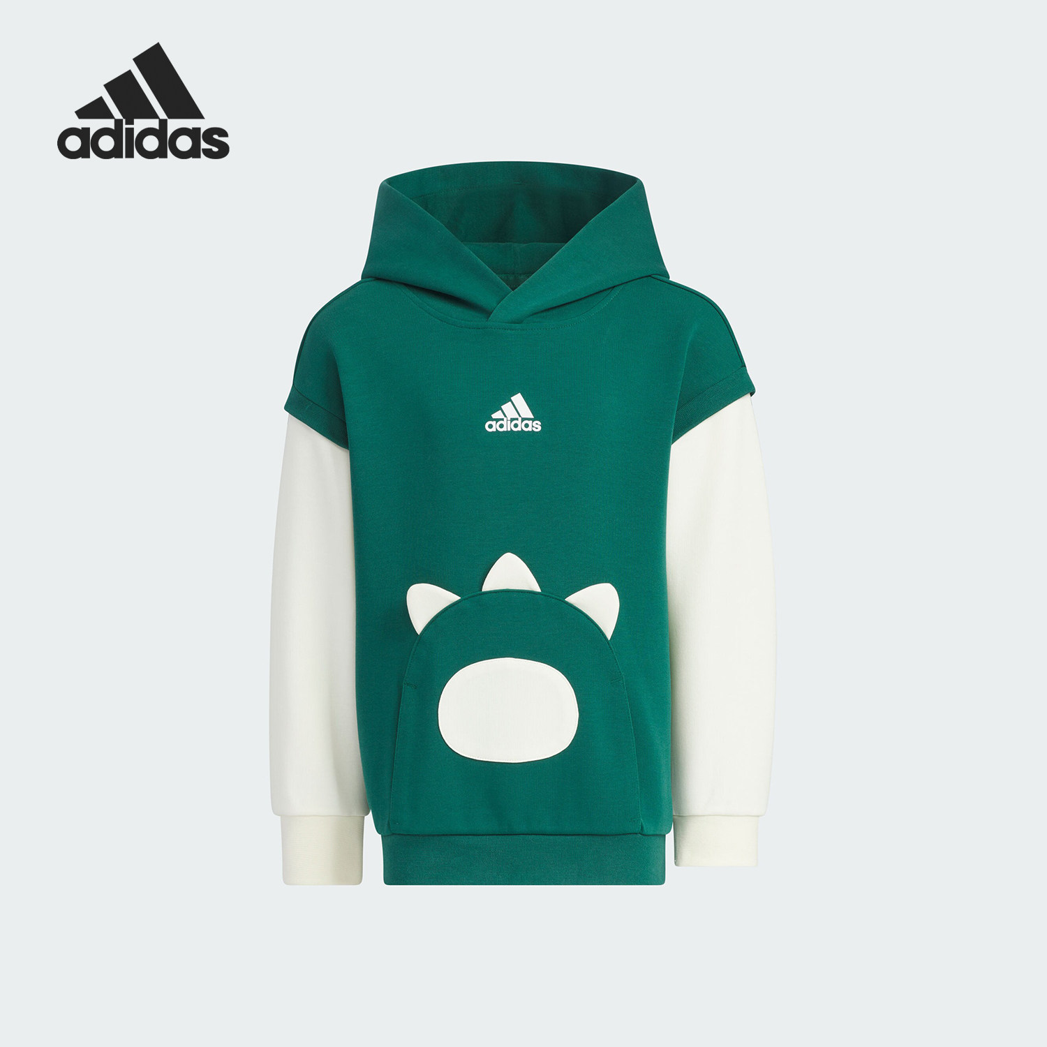 Adidas/阿迪达斯正品奶龙联名款儿童运动休闲连帽卫衣JF1374,童装/婴儿装/亲子装,卫衣/绒衫,淘宝优惠券,粉丝福利购,淘宝优惠卷