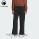 阿迪达斯正品 2025秋季 款 Adidas 女士日常加绒运动宽松长裤 KC0052