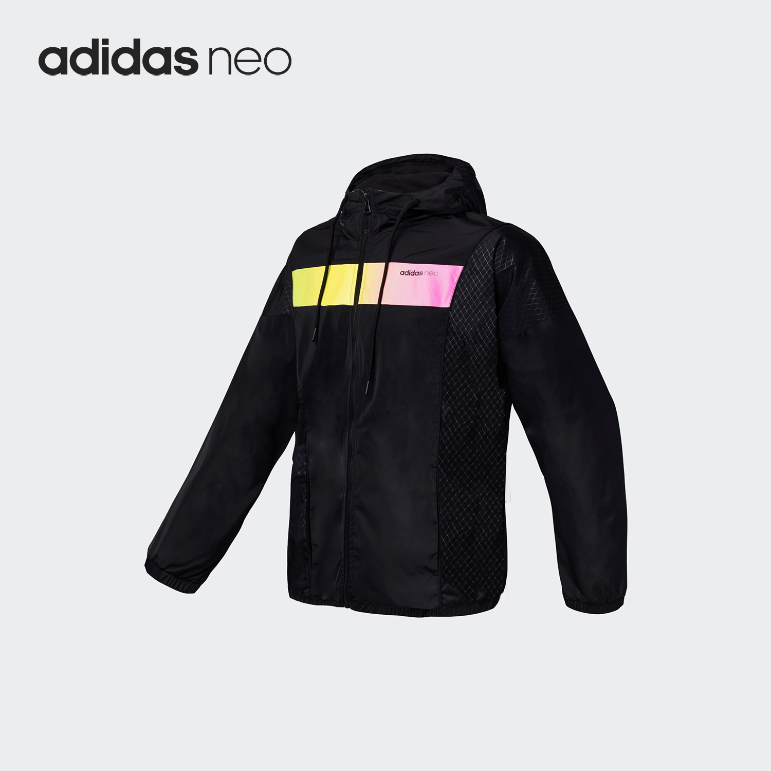 Adidas/阿迪达斯正品 当季新款  neo WINDBREAKER男子外套 EH6508