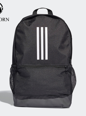 Adidas/阿迪达斯正品新款男女黑色大容量经典休闲双肩背包DQ1083
