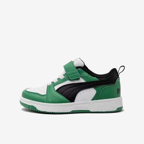 Puma彪马正品Rebound V6小童魔术贴低帮运动休闲板鞋397419-05