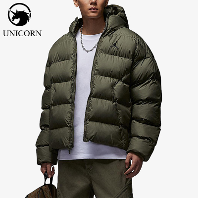 Nike/耐克正品JORDAN男士宽松保暖运动休闲连帽棉服HV0533-222