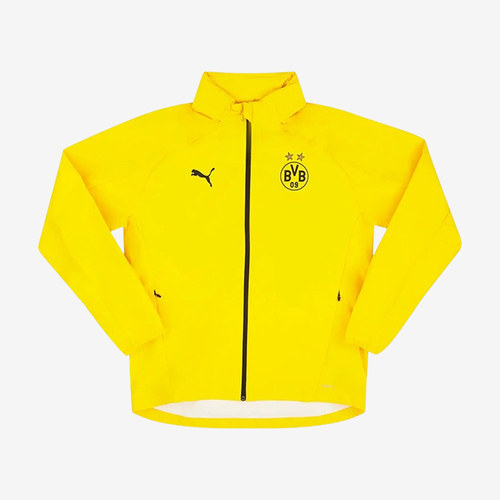 PUMA彪马正品多特蒙德20-21赛季男女同款拉链长袖球衣759423-11
