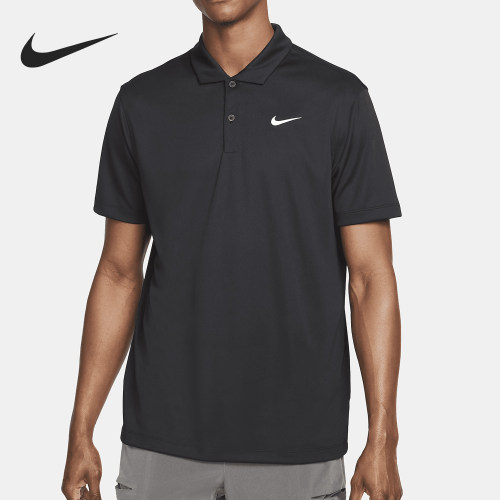 Nike/耐克正品男士经典Polo领纽扣休闲舒适短袖T恤DH0857-010
