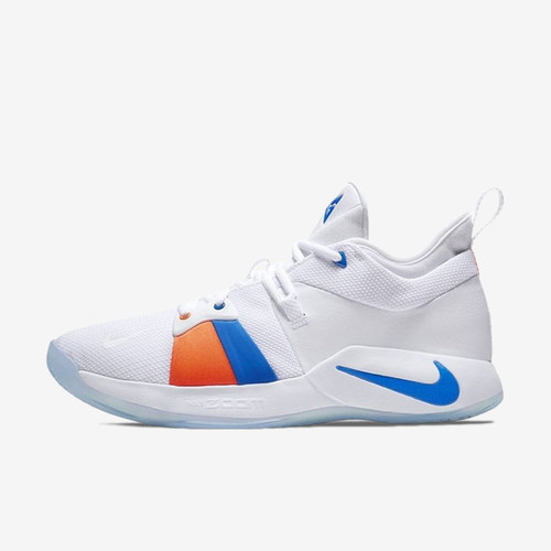 Nike耐克正品PG 2保罗乔治男系带防滑轻便低帮篮球鞋AO2984-100