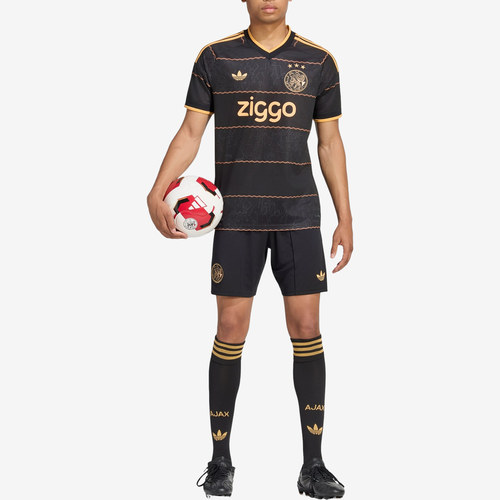 Adidas阿迪达斯正品男款Climacool球迷版舒适V领足球服JZ4693