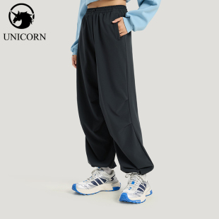 PAR Adidas 阿迪达斯正品 FAV KS2851 PNT2女士运动宽松休闲伞裤