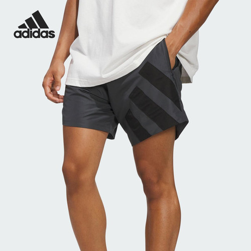 Adidas/阿迪达斯官方正品ANTED SHORT男士梭织宽松篮球短裤KC1612