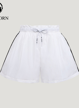 Adidas/阿迪达斯正品女士足球梭织经典宽松运动休闲短裤LD2952
