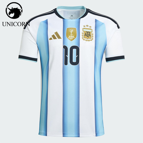 Adidas/阿迪达斯官方正品阿根廷男士修身圆领足球运动T恤KA8117