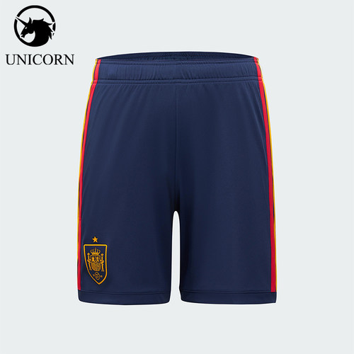 Adidas/阿迪达斯官方正品西班牙国家队男士比赛运动短裤JN4396